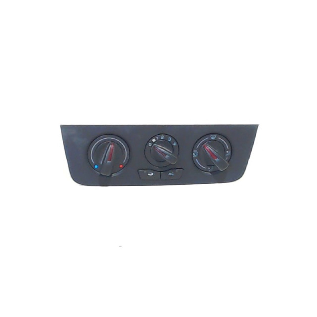 Heater control panel Seat Ibiza IV SC (6J1) (2008 - 2015) Hatchback 3-drs 1.4 16V (BXW)
