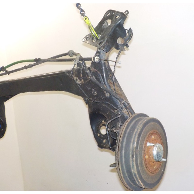 Rear axle complete Fiat Fiorino (225) (2008 - present) Van 1.4 (TU3JP(KFV))