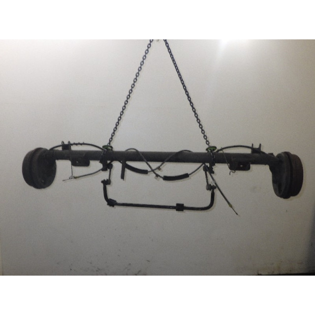 Rear axle complete Ford Transit Connect (2002 - 2013) Van 1.8 Tddi (BHPA(Euro 3))