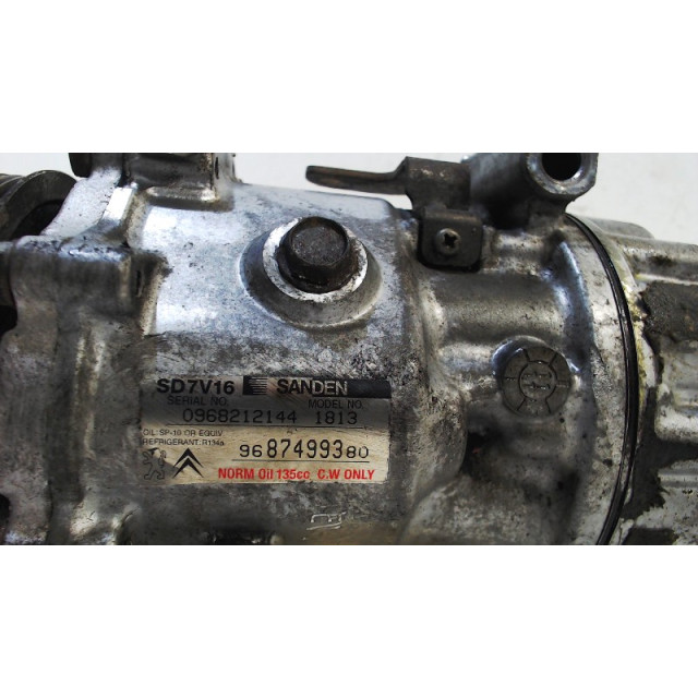 Air conditioning pump Peugeot Expert (G9) (2011 - 2016) Van 2.0 HDiF 16V 130 (DW10CD(AHZ))