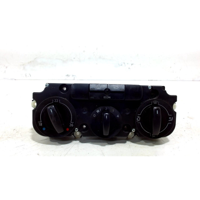 Heater control panel Volkswagen Touran (1T1/T2) (2003 - 2007) MPV 1.6 FSI 16V (BLF(Euro 4))
