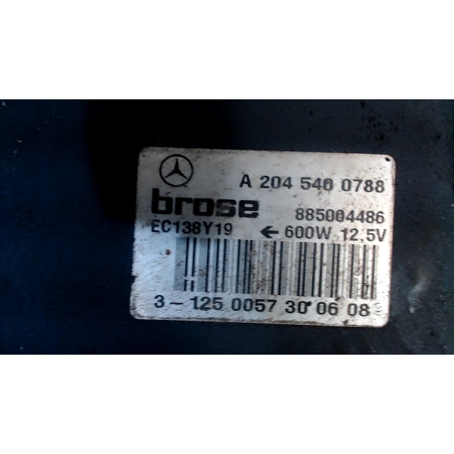Cooling fan motor Mercedes-Benz-Benz C Estate (S204) (2007 - 2008) Combi 2.2 C-220 CDI 16V (OM646.811)