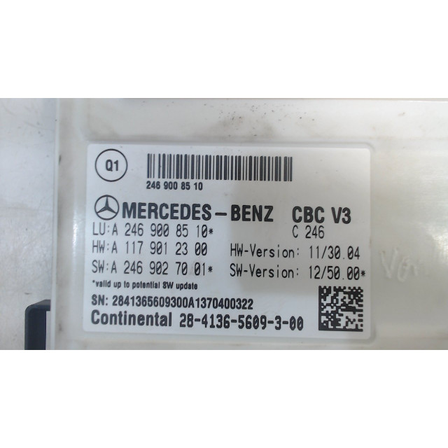 Control unit Mercedes-Benz A (W176) (2012 - 2014) Hatchback 1.8 A-180 CDI 16V (OM651.901(Euro 5))