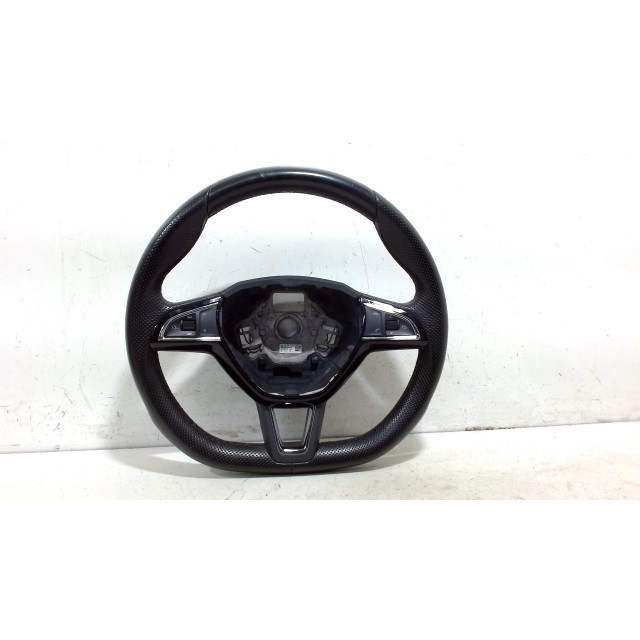 Steering wheel Skoda Octavia Combi (5EAC) (2012 - 2020) Combi 5-drs 1.8 TSI 16V (CJSA)