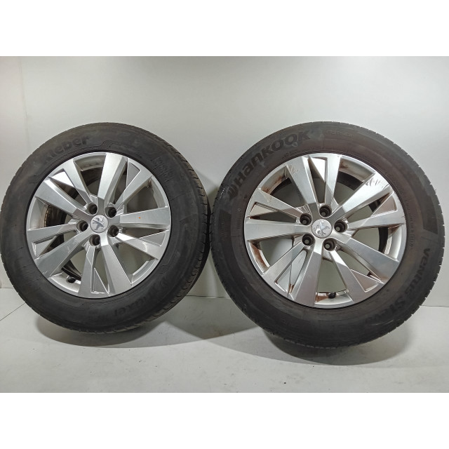 Set of wheels 4 pcs. Peugeot 3008 II (M4/MC/MJ/MR) (2016 - present) MPV 1.6 BlueHDi 120 (DV6FC(BHZ))