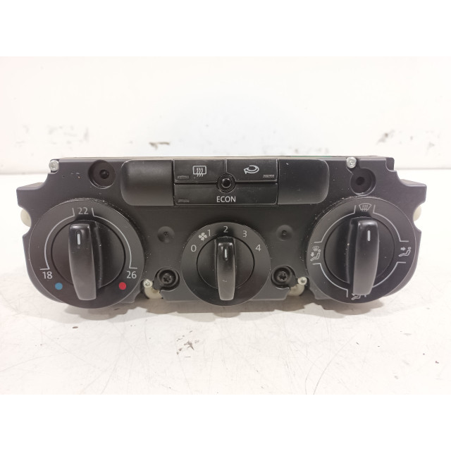 Heater control panel Volkswagen Caddy Combi III (2KB/2KJ) (2004 - 2015) MPV 1.6 (BSE)