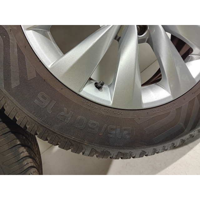 Set of wheels 4 pcs. Skoda Karoq (2020 - present) SUV 1.0 TSI 12V (DLAA)
