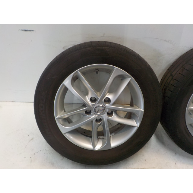 Set of wheels 4 pcs. Mazda 6 SportBreak (GH19/GHA9) (2008 - 2013) 2.2 CDVi 16V 163 (R2AA)