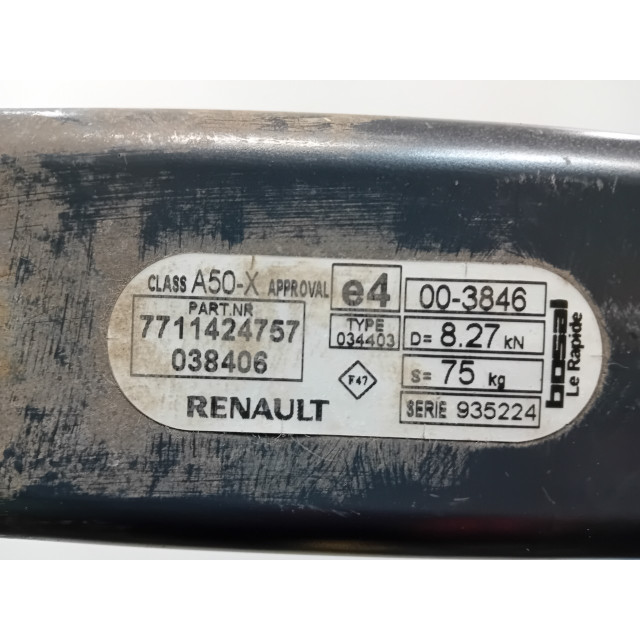 Towbar Renault Grand Scénic III (JZ) (2009 - 2016) MPV 1.4 16V TCe 130 (H4J-700(H4J-A7))