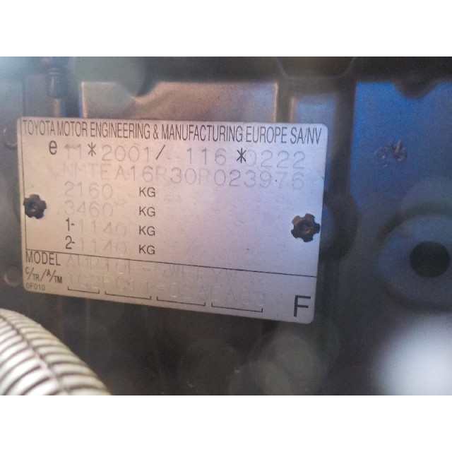 Indicator switch Toyota Corolla Verso (R10/11) (2005 - 2009) MPV 2.2 D-4D 16V (2AD-FTV(Euro 4))