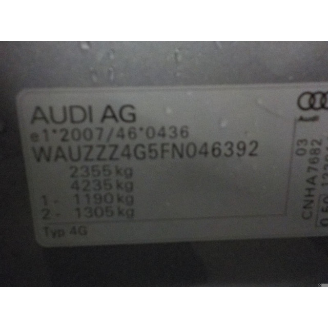 Electric window mechanism front left Audi A6 Avant (C7) (2013 - 2018) Combi 2.0 TDI 16V (CNHA(Euro 6))