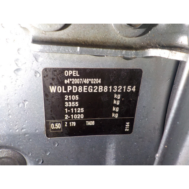 Heater control panel Vauxhall / Opel Astra J Sports Tourer (PD8/PE8/PF8) (2010 - 2015) Combi 1.7 CDTi 16V (A17DTJ(Euro 5))