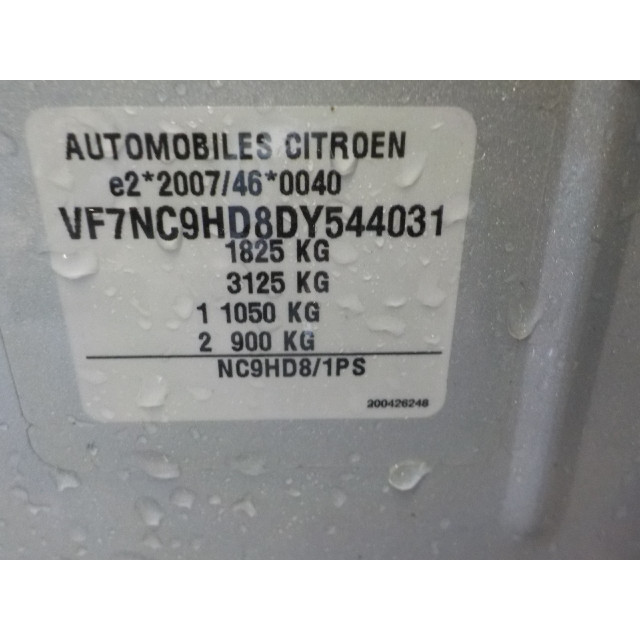 Cooling fan motor Citroën C4 Berline (NC) (2012 - 2015) Hatchback 5-drs 1.6 Hdi (DV6C(9HD))