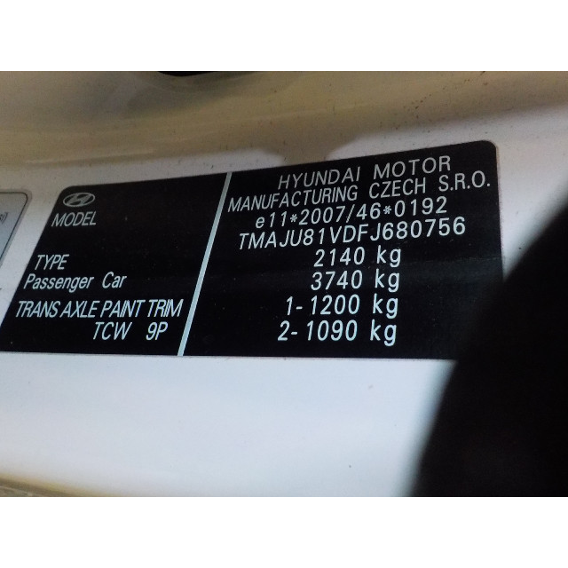 Air conditioning pump Hyundai iX35 (LM) (2010 - present) iX 35 SUV 2.0 CRDi 16V 4x4 (D4HA)
