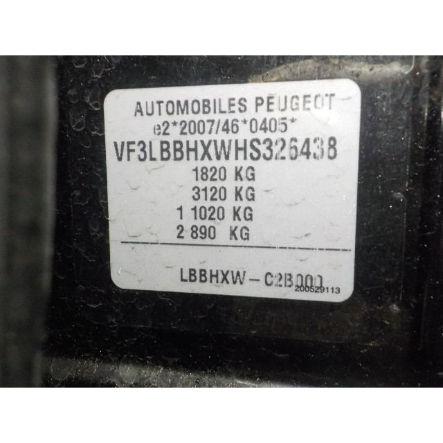 Handbrake release Peugeot 308 (L3/L8/LB/LH/LP) (2013 - 2021) Hatchback 1.6 e-HDi (DV6C(9HC))