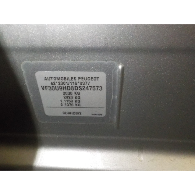 Heater control panel Peugeot 3008 I (0U/HU) (2013 - 2016) MPV 1.6 HDiF 16V (DV6C(9HD))