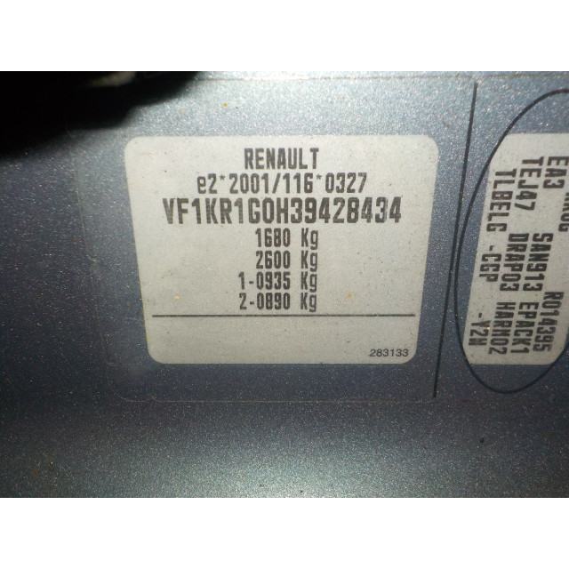 EGR valve Renault Clio III Estate/Grandtour (KR) (2007 - 2012) Combi 1.5 dCi 70 (K9K-768)