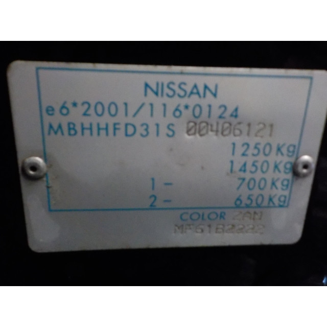 Resistance heater Nissan/Datsun Pixo (D31S) (2009 - 2013) Hatchback 1.0 12V (K10B(Euro 5))