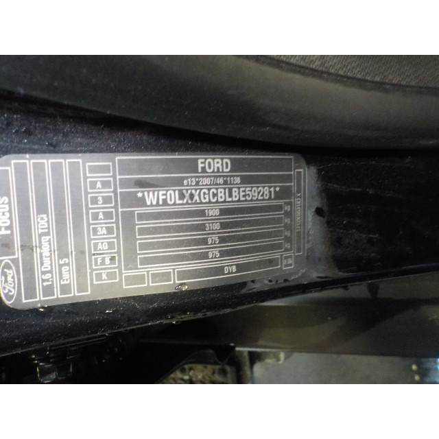 Windscreen washer switch Ford Focus 3 Wagon (2011 - present) Focus III Wagon Combi 1.6 TDCi (T1DA)