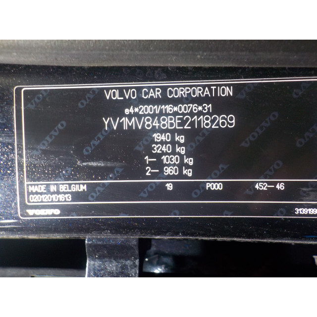 Radio Volvo V40 (MV) (2012 - 2016) 1.6 D2 (D4162T)