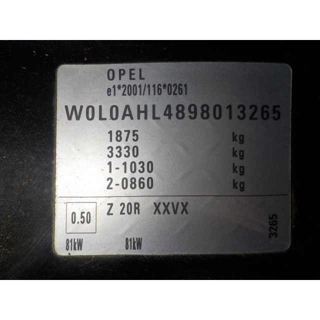 Abs pump Vauxhall / Opel Astra H (L48) (2007 - 2009) 5-Drs. 1.7 CDTi 16V (A17DTR)