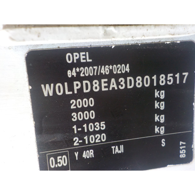 Intercooler radiator Vauxhall / Opel Astra J Sports Tourer (PD8/PE8/PF8) (2010 - 2014) Combi 1.3 CDTI 16V ecoFlex (A13DTE(Euro 5))