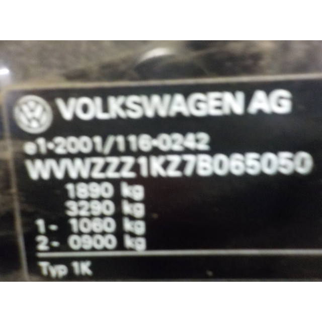 Air conditioning pump Volkswagen Golf V (1K1) (2005 - 2008) Hatchback 1.9 TDI (BLS)