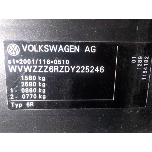 Cooling fan Volkswagen Polo V (6R) (2011 - 2014) Polo (6R) Hatchback 1.2 TSI (CBZC)