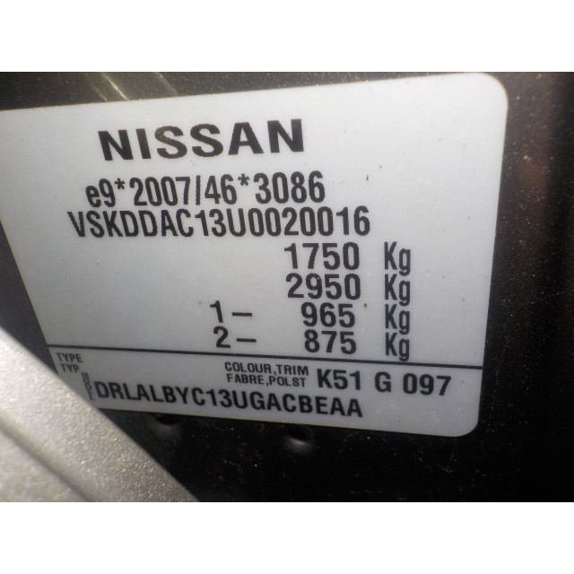 Switch electric mirrors Nissan/Datsun Pulsar (C13) (2014 - present) Hatchback 1.2 12V DIG-T (HRA2)