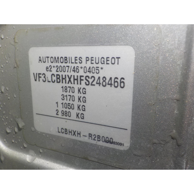 Intercooler radiator Peugeot 308 SW (L4/L9/LC/LJ/LR) (2014 - 2021) Combi 5-drs 1.6 HDi 115 (DV6FC(BHX))