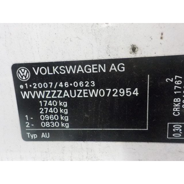 Resistance heater Volkswagen Golf VII (AUA) (2013 - 2020) Hatchback 1.6 TDI BlueMotion 16V (CRKB)