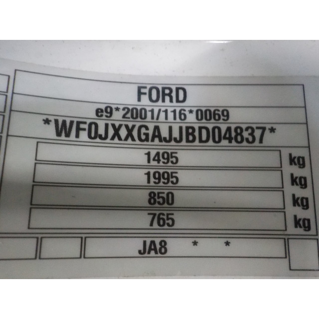 Front windscreen wiper motor Ford Fiesta 6 (JA8) (2008 - present) Fiesta VII (JA8) Hatchback 1.25 16V (STJB)
