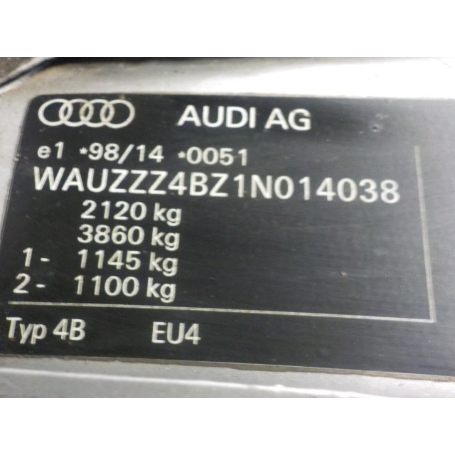 Starter motor Audi A6 Avant (C5) (1997 - 2005) Combi 2.4 V6 30V (AML)