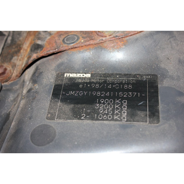 Rear windscreen wiper motor Mazda 6 Sportbreak (GY19/89) (2002 - 2007) 1.8i 16V (L813)