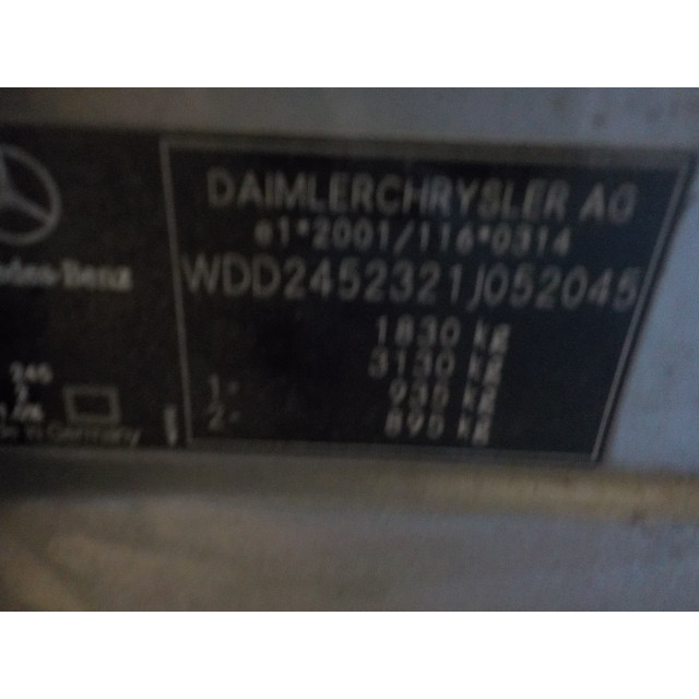 Abs pump Mercedes-Benz B (W245/242) (2005 - 2011) Hatchback 1.7 B-170 16V (M266.940)