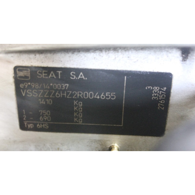 Resistance heater Seat Arosa (6H1) (2000 - 2004) Hatchback 3-drs 1.4 16V (AUB)