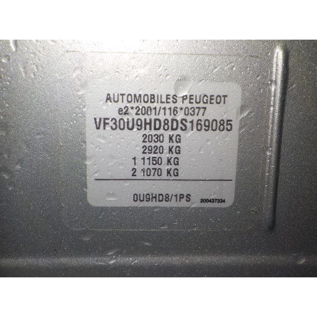 Cooling fan motor Peugeot 3008 I (0U/HU) (2013 - 2016) MPV 1.6 HDiF 16V (DV6C(9HD))