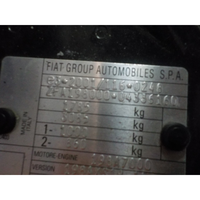 Gearbox manual Fiat Bravo (198A) (2010 - 2014) Hatchback 1.4 MultiAir 16V (198.A.7000)