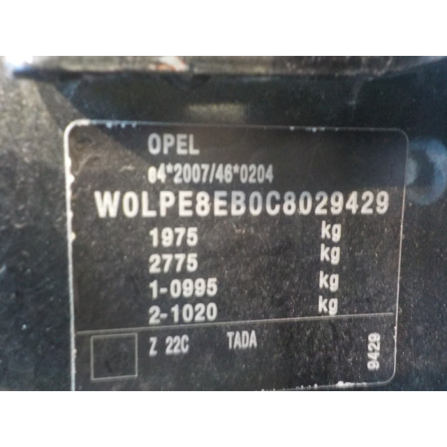 Boot lid tailgate handle Vauxhall / Opel Astra J Sports Tourer (PD8/PE8/PF8) (2010 - 2015) Combi 1.4 16V ecoFLEX (A14XER(Euro 5))