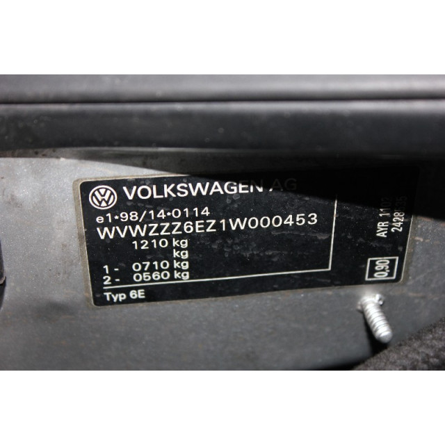 Wiper front right Volkswagen Lupo (6X1) (1999 - 2005) Hatchback 3-drs 1.2 TDI 3L (ANY)