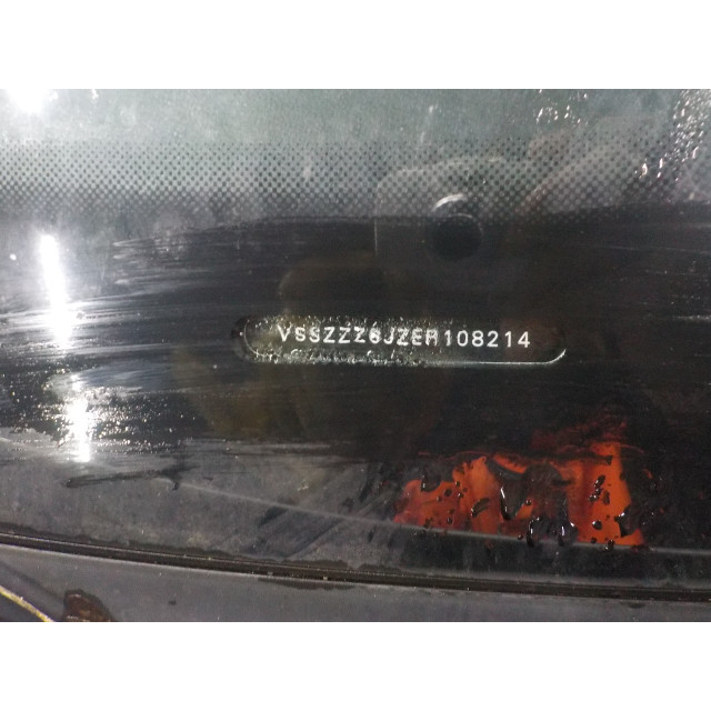Heater control panel Seat Ibiza ST (6J8) (2012 - 2015) Combi 1.2 TSI (CBZA)