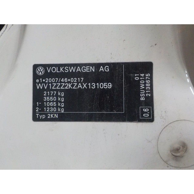 Heater control panel Volkswagen Caddy III (2KA/2KH/2CA/2CH) (2005 - 2010) Van 1.9 TDI (BSU)