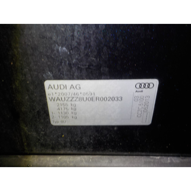 intermediate box4x4 Audi Q3 (8UB/8UG) (2011 - 2015) SUV 2.0 16V TFSI 170 Quattro (CCZC(Euro 5))
