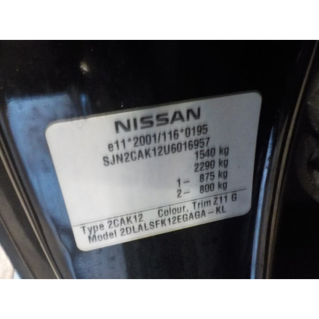 Switch electric windows Nissan/Datsun Micra C+C (K12) (2005 - 2011) Cabrio 1.4 16V (CR14DE)