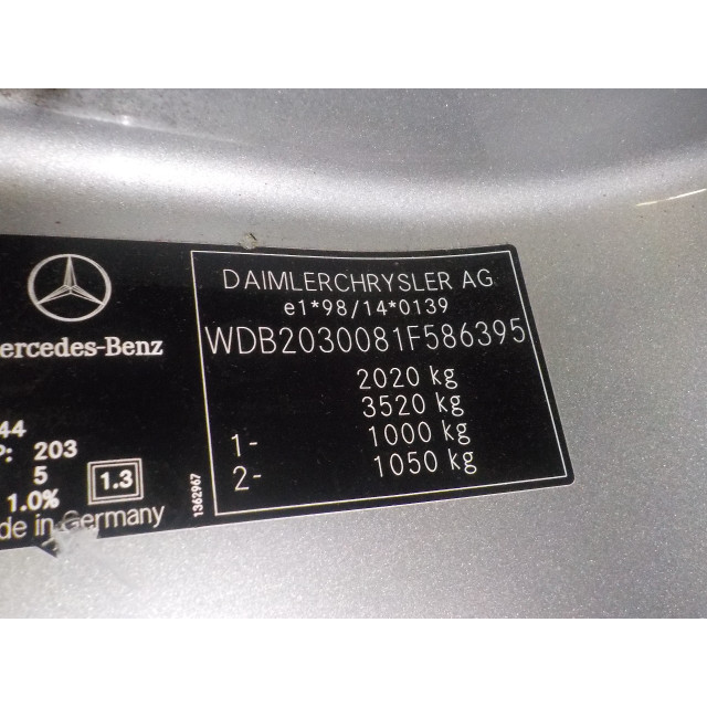 Power steering pump motor Mercedes-Benz C (W203) (2003 - 2007) Sedan 2.2 C-220 CDI 16V (OM646.963)