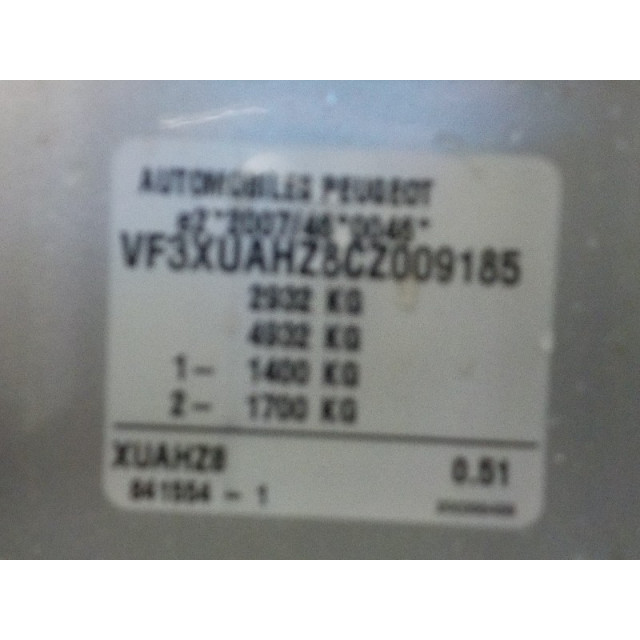 Air conditioning pump Peugeot Expert (G9) (2011 - 2016) Van 2.0 HDiF 16V 130 (DW10CD(AHZ))