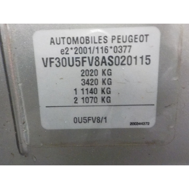 Fan cowl Peugeot 3008 I (0U/HU) (2009 - 2016) MPV 1.6 16V THP 155 (EP6CDT(5FV))