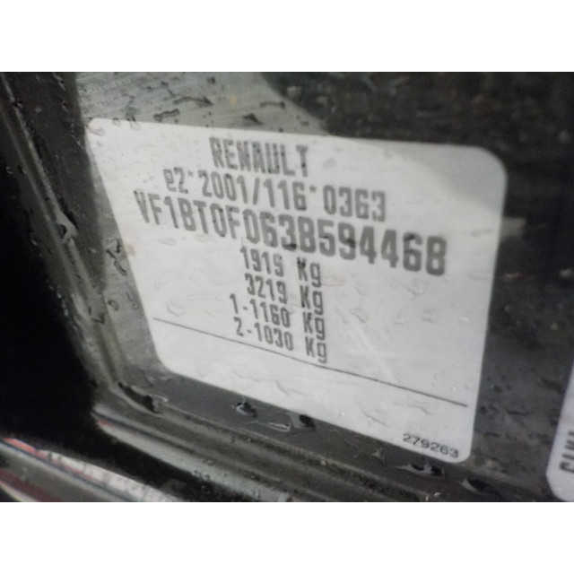 Steering wheel Renault Laguna III (BT) (2007 - 2012) Hatchback 5-drs 2.0 16V (M4R-704(M4R-D7))