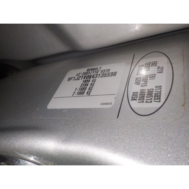 Heater control panel Renault Scénic III (JZ) (2009 - present) MPV 1.4 16V TCe 130 (H4J-700(H4J-A7))