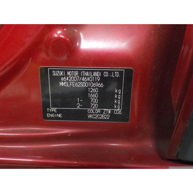 Heater control panel Suzuki Celerio (LF) (2016 - present) Hatchback 1.0 12V Dualjet (K10C)